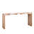 Modern Console Table With Chevron Patterned Top