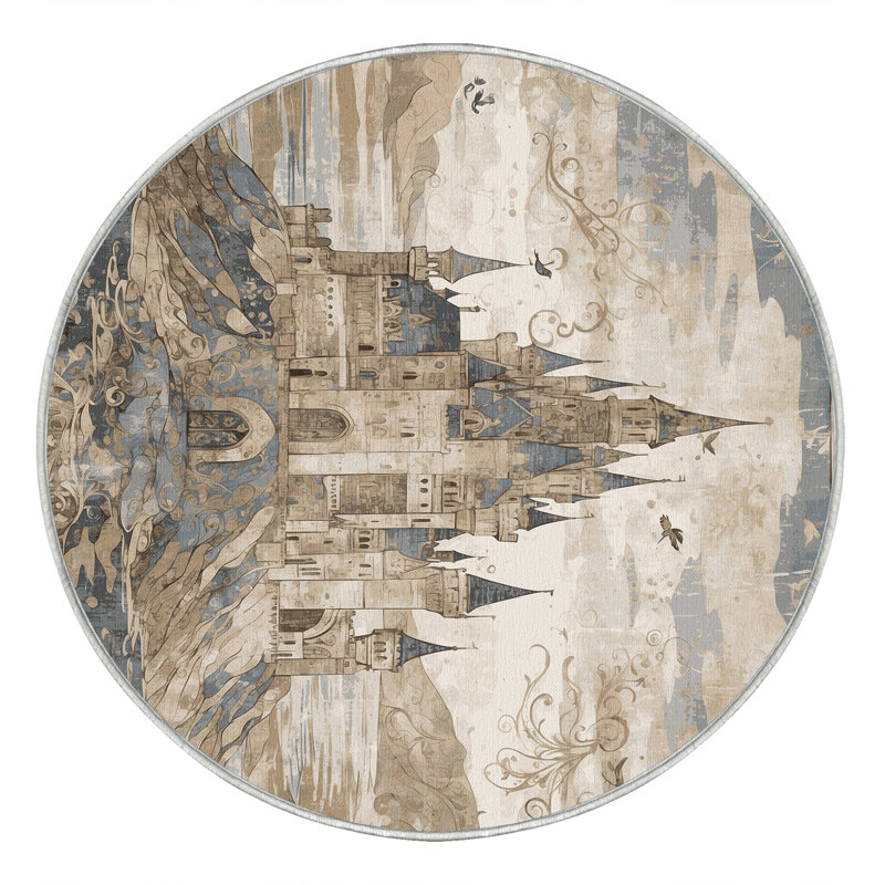 Tapis Bannered Walls, Rond 3 pi