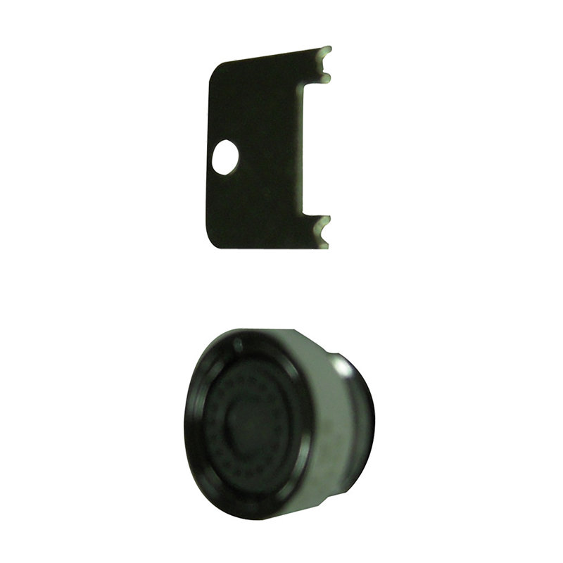 Chrome Brass Aerator with Key and 0.5 GPM Flow Rate