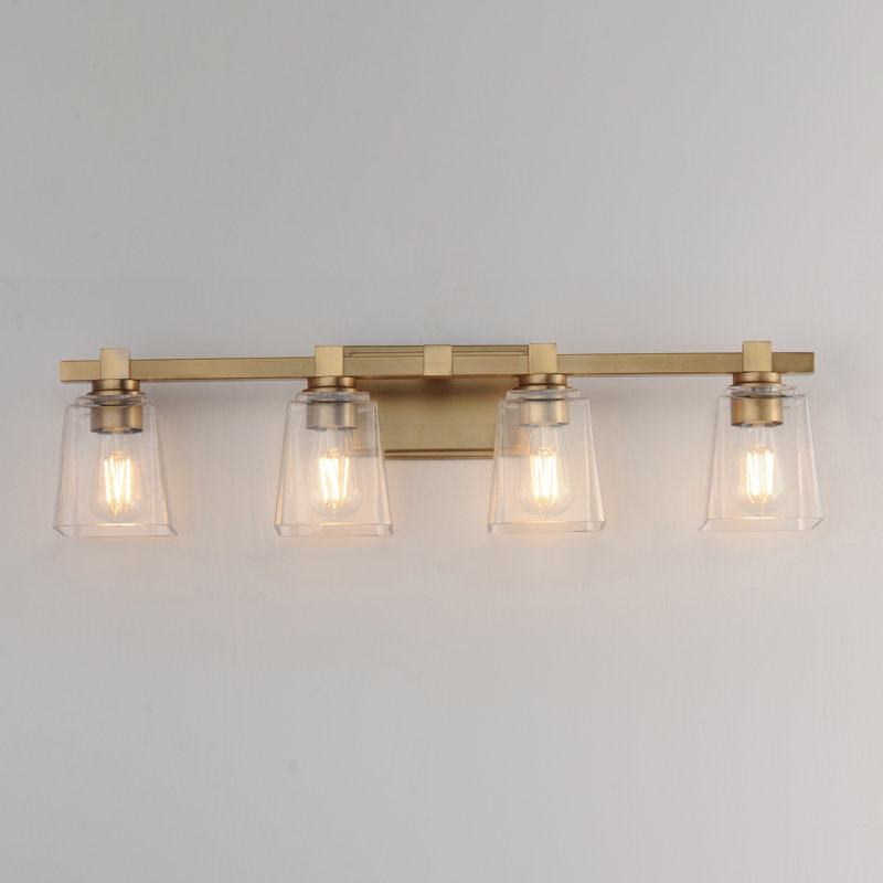 Cubos-Wall Sconce, Laiton vieilli naturel