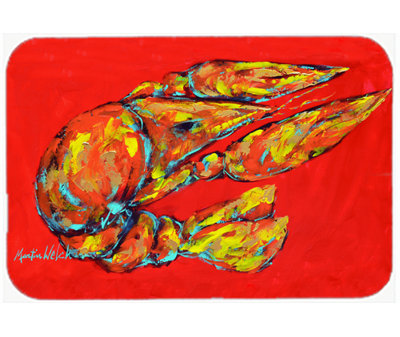 Caroline's Treasures Reach for the Claws Glass Cutting Board