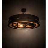 Ashcom 8 - Light Semi Flush Mount