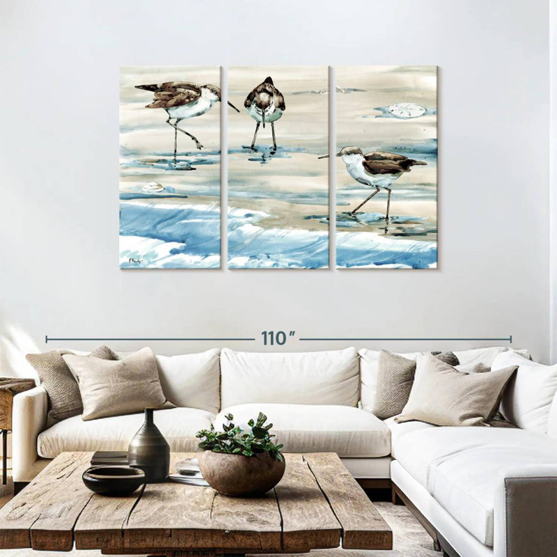 Brampt Rockhampton Sandpipers I Light, 48" H x 74" W