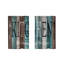 Kbndieu 2D Printed Kitchen Curtain Short Panels Washable Decorative Window Curtains for Kitchen