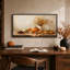 «Fall Harvest», citrouille et pomme, nature morte sur toile d'Halloween-781434976
