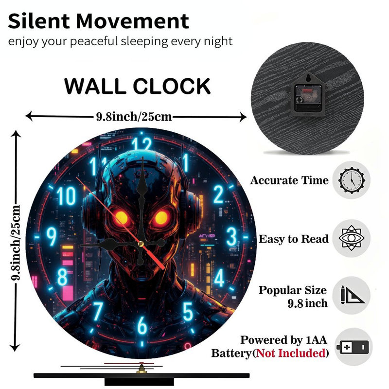 Casque de robot futuriste