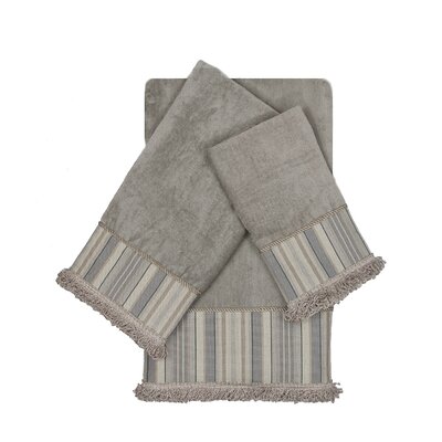 Aberdeen 3 Piece 100% Cotton Towel Set -  Sherry Kline, SK005055