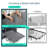 76" W Upholstered Corduroy Sleeper Sofa Bed With USB Charging Port, Side Pocket And 2 Cup Holders-1079846987