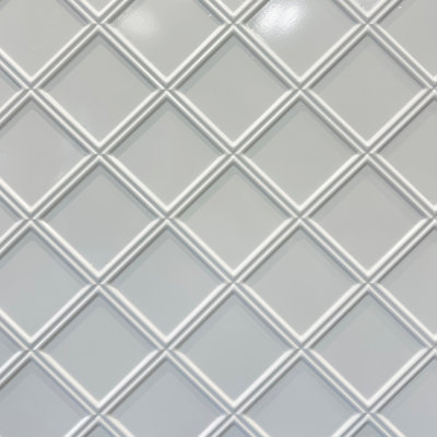 Panneaux de dosseret en PVC 2 pi x 8 pi Argyle