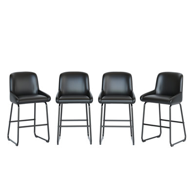 Counter Stool with Metal Frame