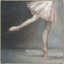Arabesque Position II Painting by Giselle Kelly