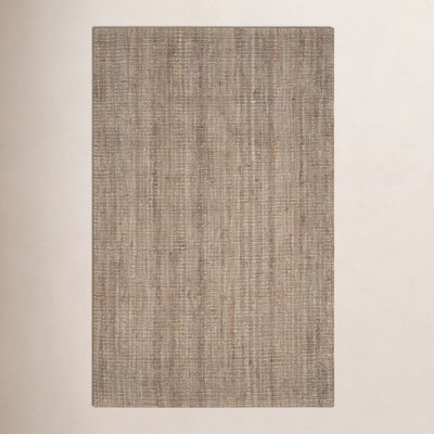 Alda Natural Gray Hand-Woven Jute Rug
