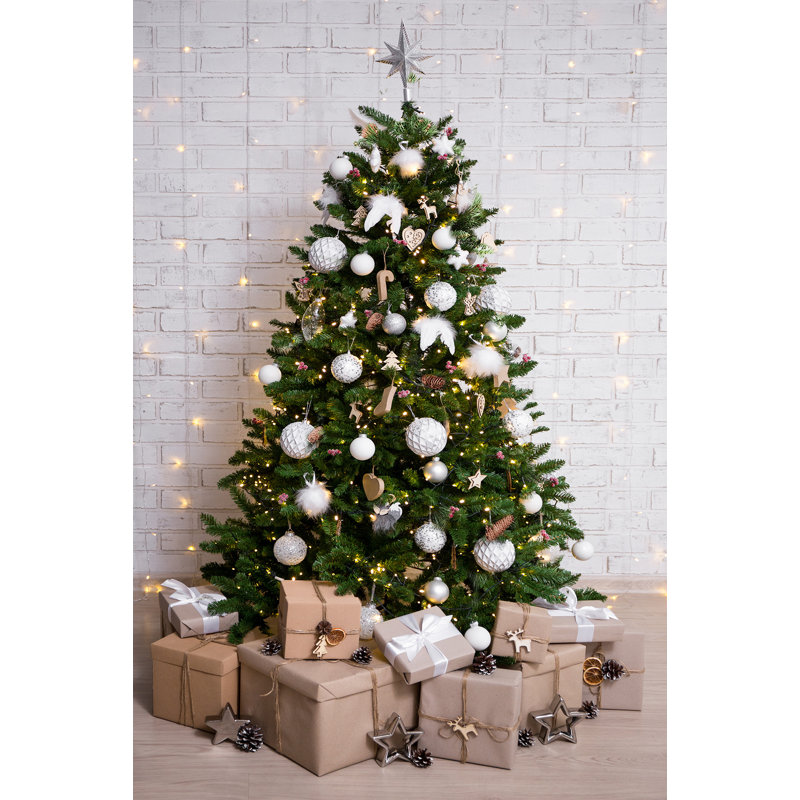 270cm H Artificial Pine Christmas Tree