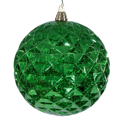 Vickerman 8" Diamond Mercury Ornament.