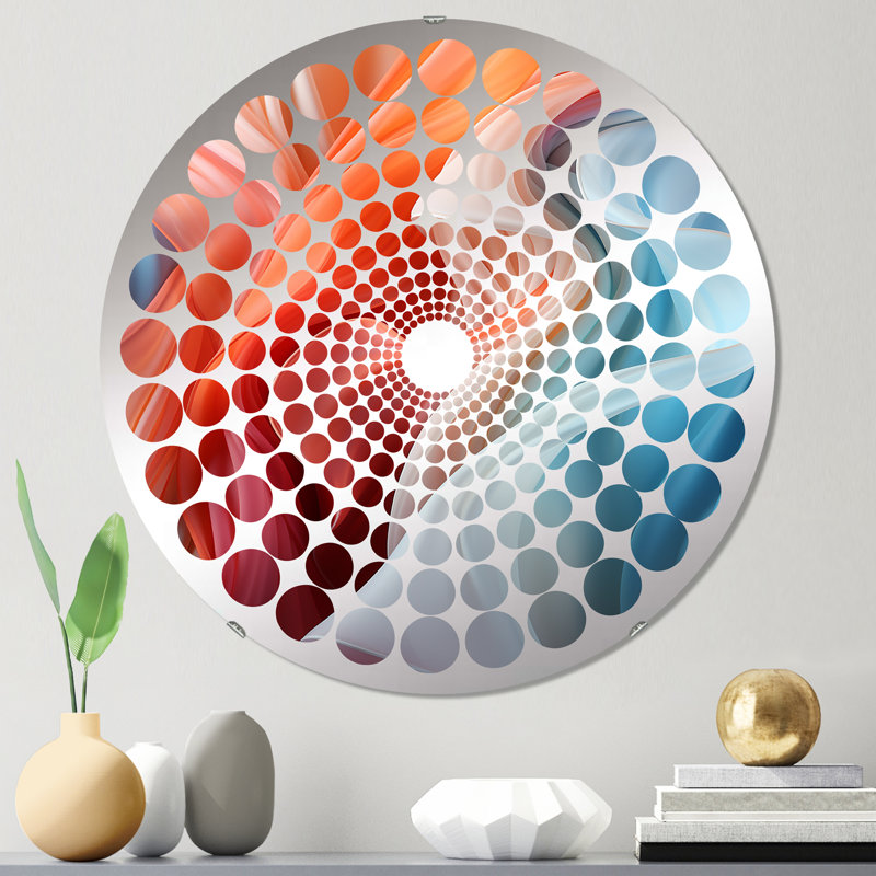 Dathel Circle Mirror, 23.6" x 23.6"