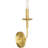 Silwell Steel Candle Wall Light
