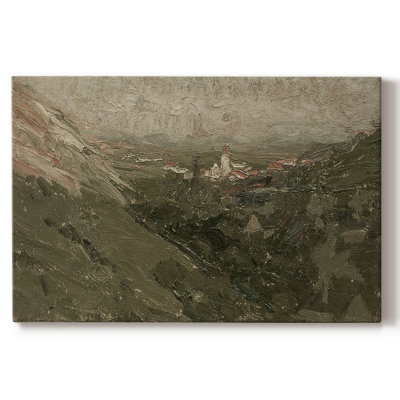 Paysages rétro-DCLxxix -Galerie enveloppée Cavas