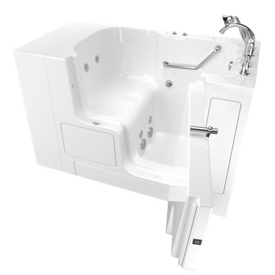 Baignoire en fibre de verre tourbillon avec chauffage 52 po x 32 po