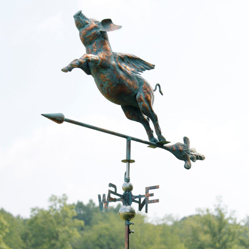 Girouette Flying Pig