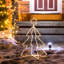 Motif de sapin de Noël illuminé