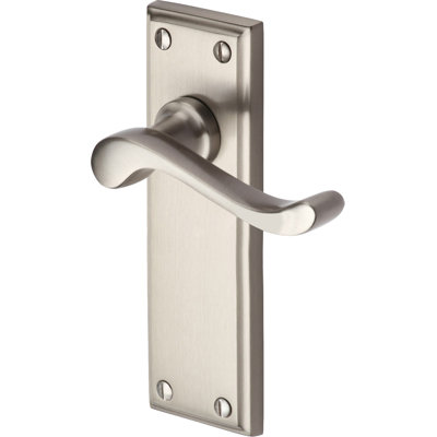 Heritage Brass Heritage Door Handle Lever Latch Edwardian Design