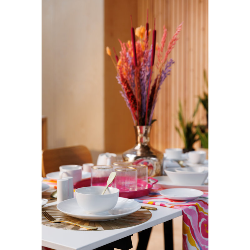 Mikasa Chalk Porcelain Dinner Set, White
