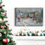 Toile tendue avec châssis de qualité supérieure Santa's Hideaway-1940849696