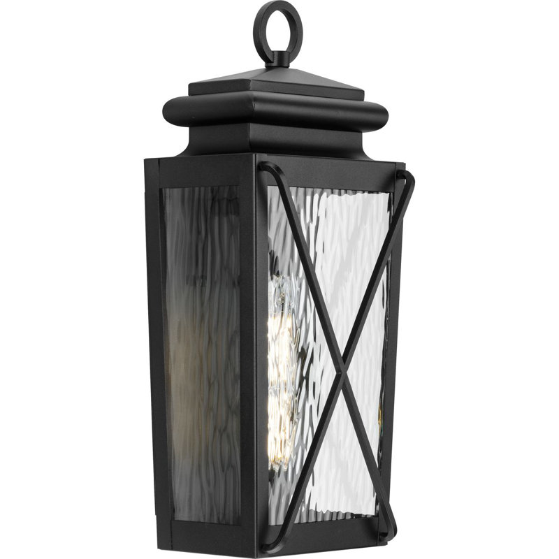 Applique murale en acier Annliese, H 17,88 po x l 8 po x P 5,75 po