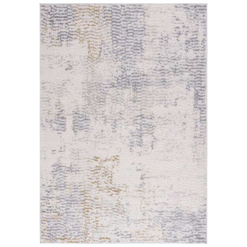 Tapis beige / gris clair Palma 352, Rectangle 5 pi 3 po x 7 pi 6 po