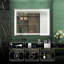 Adorna Frameless LED Lighted Bathroom / Vanity Mirror with Brightness Adjustable, Memory Function, Anti-fog-115147352