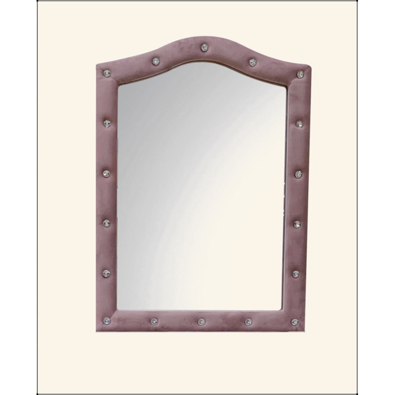 Pink Fabric Mirror
