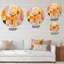 Horloge murale en métal Paradise City-93393791
