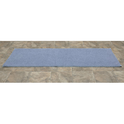 Roanoke Cotton Bath Rug with Non-Slip Backing