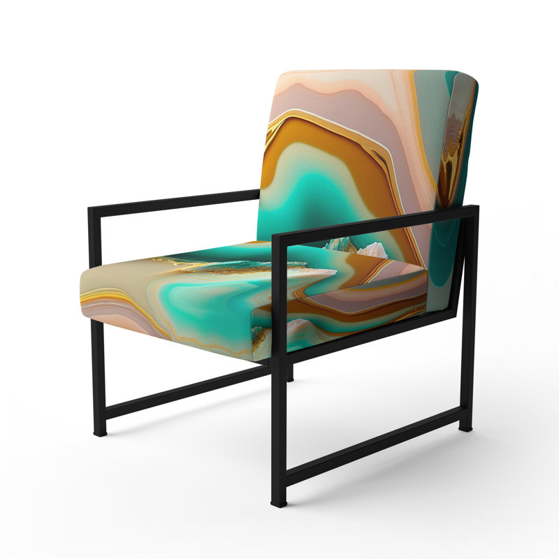 Fauteuil d'appoint Daeschle, Noir, noir, noir, noir