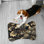 Royal Blossoms - 1 Piece Bone Shape Feeding Mat