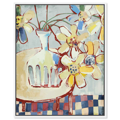 Wild Daisies Living Art, reproduction d'art sur toile par Notoriart