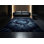 Tapis bleu moelleux moelleux Art Deco