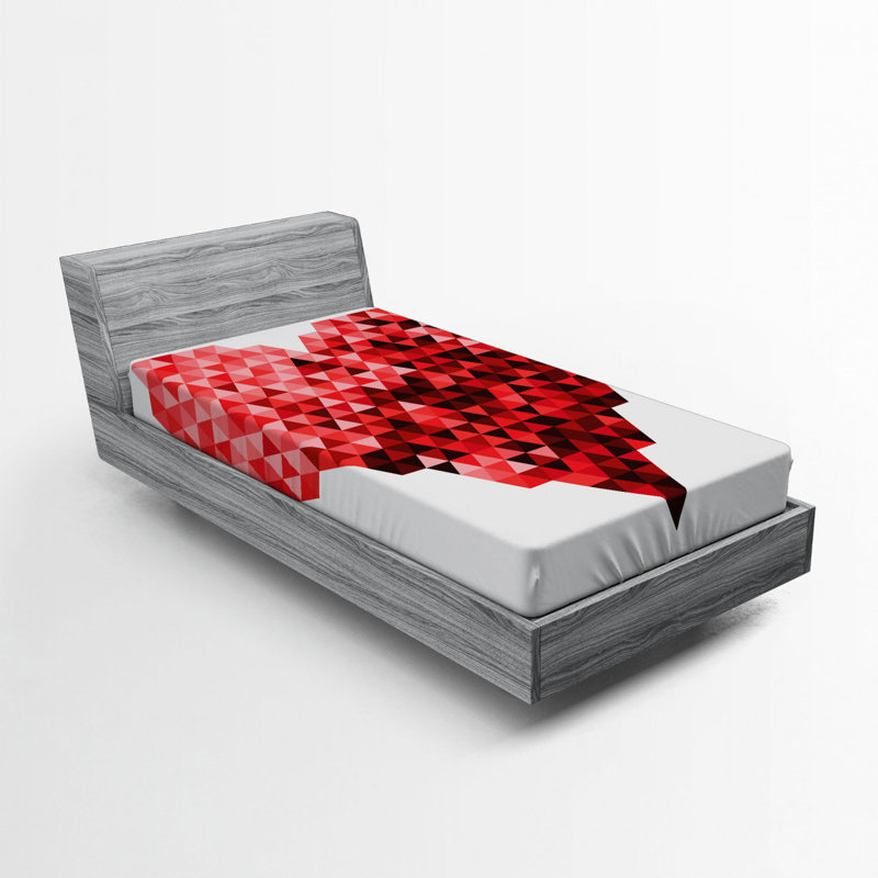 Microfiber Fitted Sheet, Twin Fitted Sheet