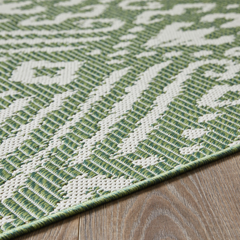 Tapis vert Ponds Calitrah, Rectangle 9 pi 10 po x 12 pi 10 po