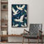 Impression sur toile, "Swans Flying In Tropical Botanical"-109881759-109881760