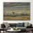 White Floater Framed