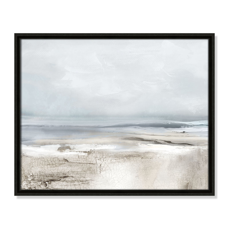 «Rolling Valleyys - Reproduction de paysage» par Luna Mavis, Espresso, H 17,5 po x l 21,5 po