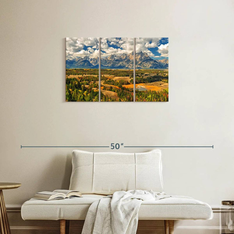 Alvord Jackson Hole In Autumn, 20" H x 33" W