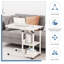 Aarah Wheel End Table-533320990-533320991