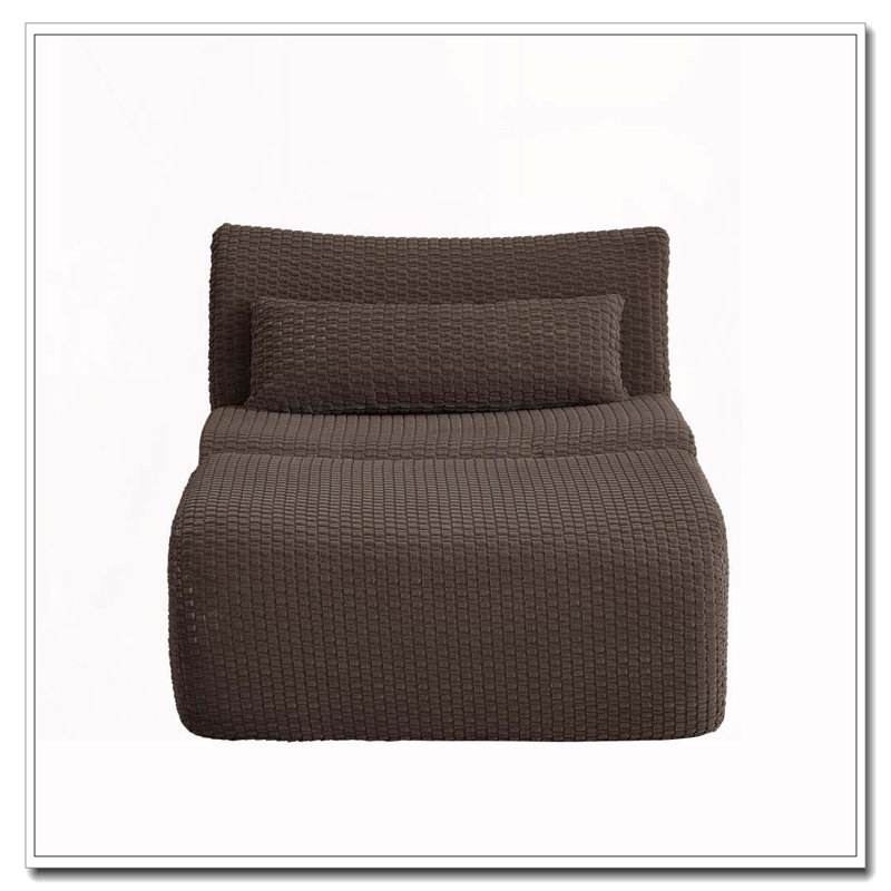 Chaise d'appoint moderne, Brun