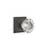 Emtek Privacy Interior Mortise Set w/ Quincy Rosette & Astoria Glass Knob (RH)