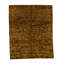 High-Quality Hand-Knotted Camel And Black Area Rug