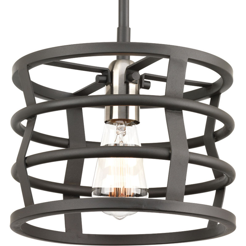 Luminaire tambour à tambour simple 1 lumières Pattie
