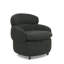 Swivel Storage Accent Chair with Casters, Upholstered Single Lounge Armchair with Hidden Storage-1712189662