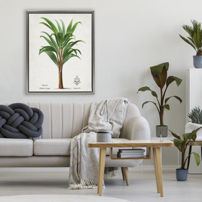 Cadre flottant Palmas Longas Palm, design par Val Rhodes